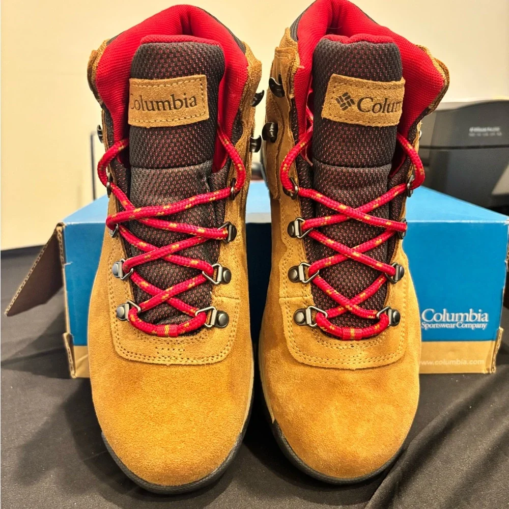 Columbia Newton Ridge Plus Waterproof AMPED Hiking/Outdoor Boots Women Size 9.5 - Picture 2 of 6